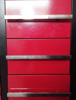 LS-28 Armários de ferramentas profissionais de bricolage Armário médio de aço laminado a frio de 42 com gavetas