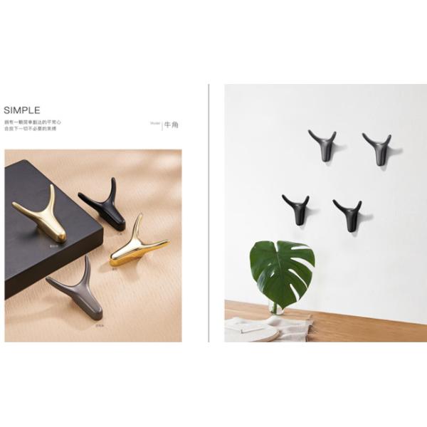 Металлический крюк для гостиной, ванной, алюминиевый крюк для одного крюка