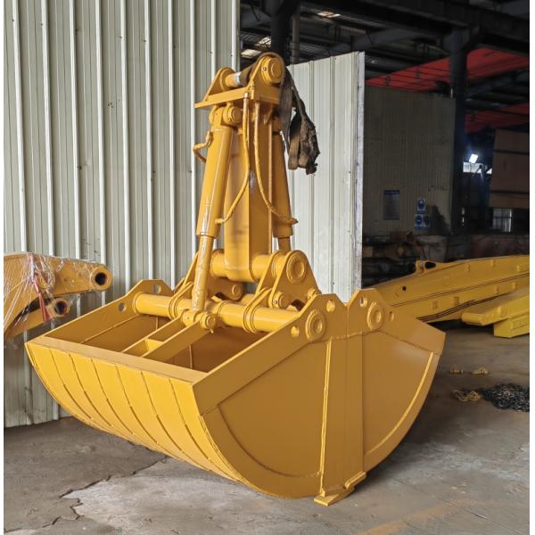 0.2-6.8 Cbm Doble cilindro Cubo hidráulico para excavadora