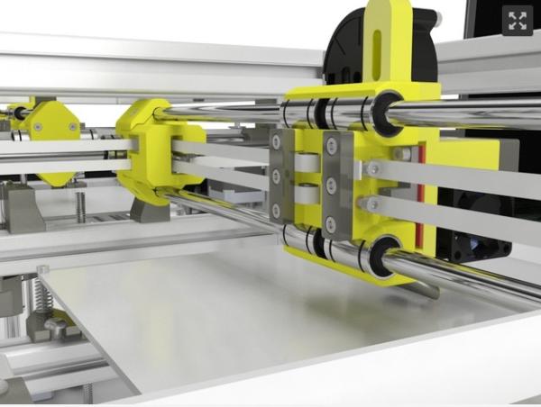 perfis de alumínio industriais do sulco 3030 de 10mm para 3d a impressora 30*30