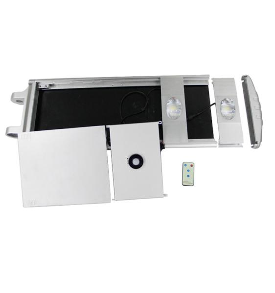 A luz de rua solar do diodo emissor de luz de RoHs do CE IP65 20 watts 60 watts morre material da liga de alumínio de alumínio de carcaça