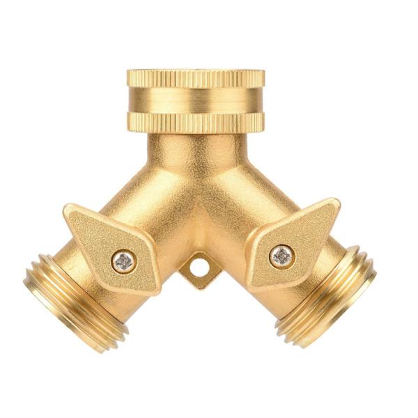 3/4 в латунном клапане шланга y воды, Splitter шланга пути JIS 2