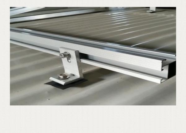 L Feet AL6005-T5 Metal Roof Solar Mounting Systems