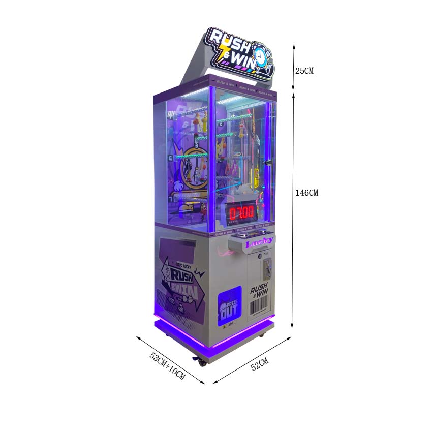 Coin Operated Magic Button | 7-Second Challenge Dual Hanging Gift Arcade Machine
