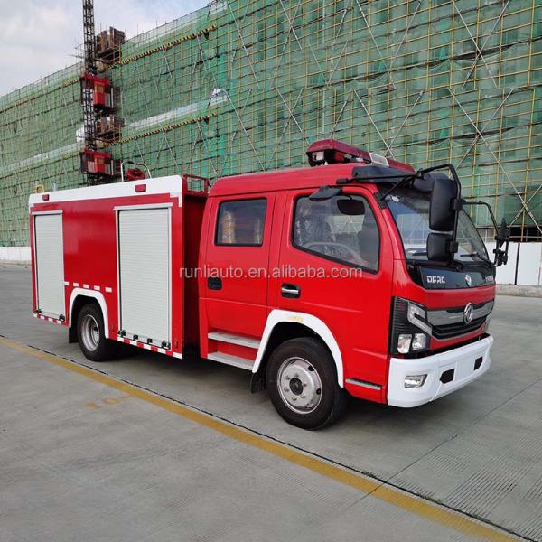 Factory 5000 Litres Small  Fire Rescue Fighting  Water Fire Tank Truck