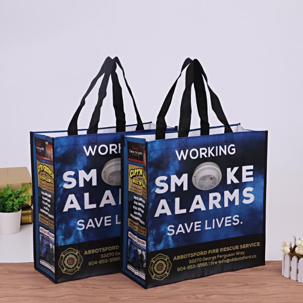 Customized Color Non Woven Reusable Shopping Tote Bag for Eco-Friendly Buyers