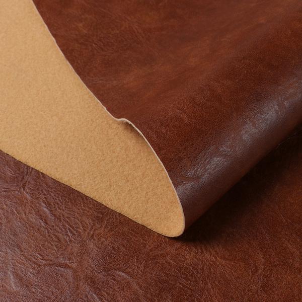1.0mm Retro Crazy Horse Soft Semi-Pu Leather Brushed Bottom Para Sacos Mobiliário Decoração Embalagem