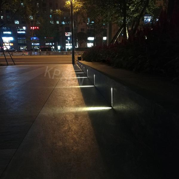 3W Recessed Led Stair Light AC85-265V Indoor IP20 Corner Wall Stairs lights (WH-RC-01)