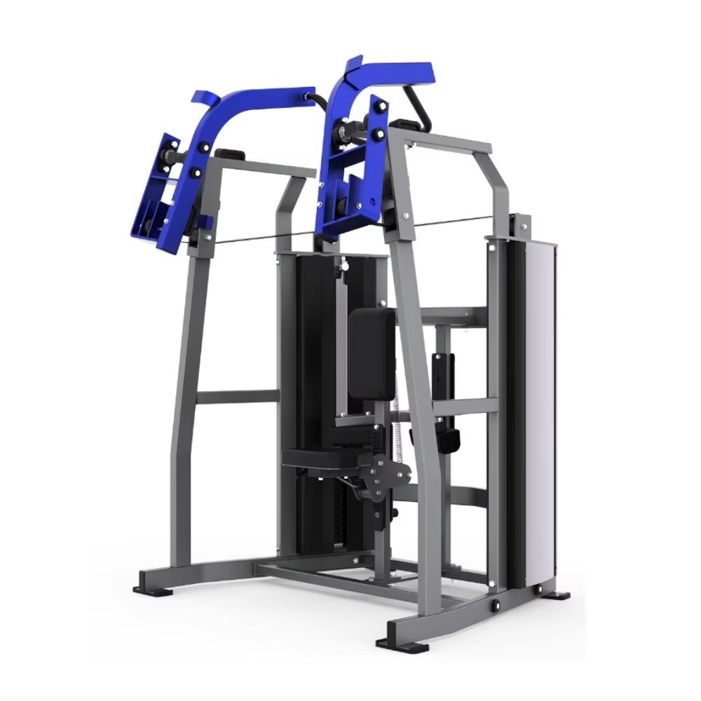 ISO Lateral Front Pull Down Machine Commercial Gym Equipment for Lat & Biceps Training