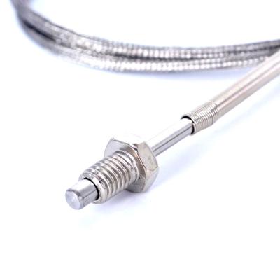 Fio 1000 do sensor 2 da RTD da pinta da ponta de prova da linha do sensor de temperatura PT1000 M6 M8 3