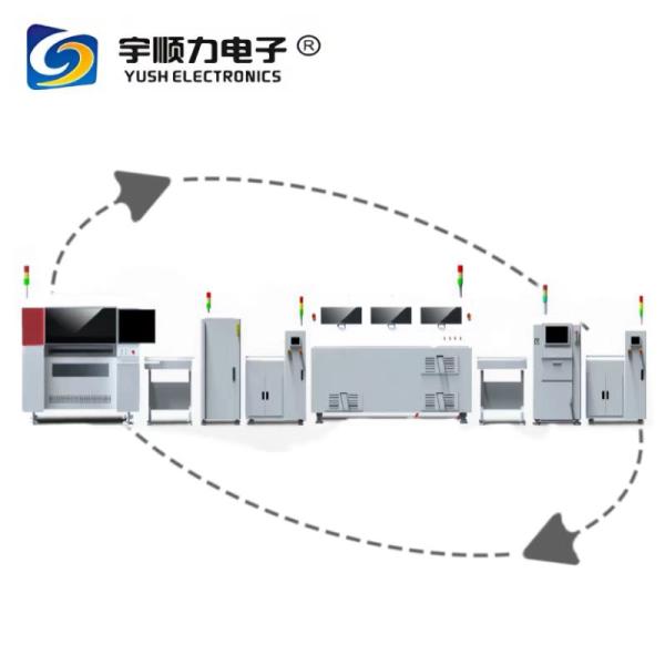 Inline High Speed Fully Automatic SMT Production Line For LED