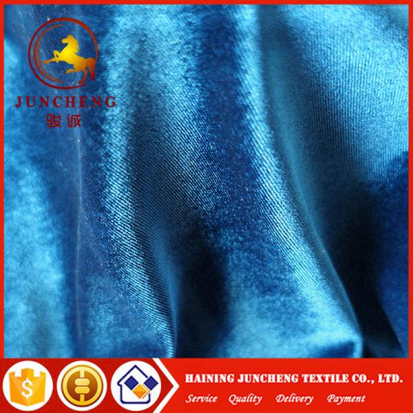 250gsm Shine knitted Korean Velvet Fabric for Garment in Vietnam