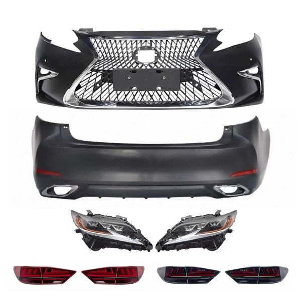 PP New Model Upgrade Kit F-sport Facelift Headlight Taillight Bumper Body Kit