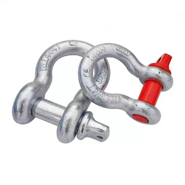 JAPAN TYPE D/U Anchor Shackle Galvanized Screw Pin Alloy Steel для нефтегазового сектора