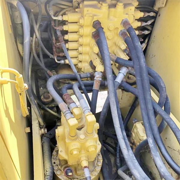 Excavadora Komatsu PC120 Máquina de movimiento de tierra de 12 toneladas utilizada en Japón con bomba original