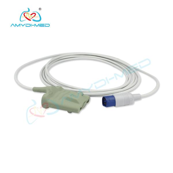 HP M1191BL M1191AL 4.0mm Cable Reusable Spo2 Sensor TPU