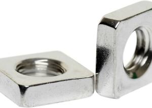 M6 M8 M10 Plain Polished Square Thin Nut INOX INNOX AISI 304 316 ANSI 304 316