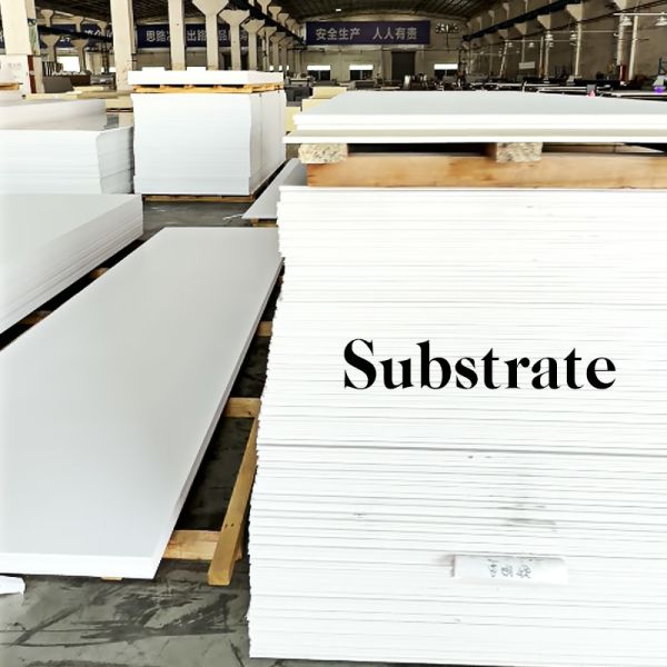 White PVC Marble Sheet Realistic 3D Embossed Stone Vein Eco Friendly Luxury Minimalist Decor
