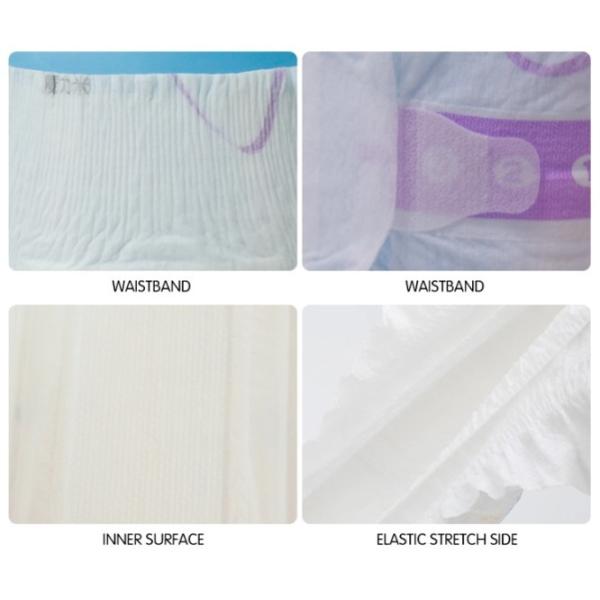 USA Fluff Pulp ADL Layer Magic Tape  Sleepy Baby Diapers