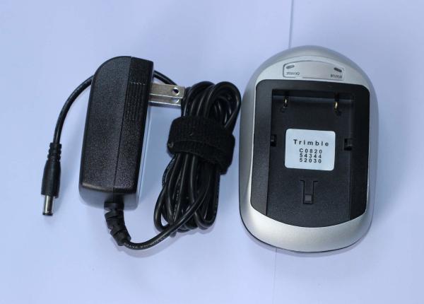 12V 1A Single Slot Trimble Gps Battery Charger Rechargeable For 54344 Battery