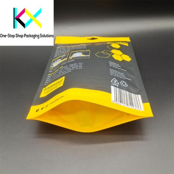 Lingerie Clothing Commodity Packaging Eco Friendly Stand Up Pouch 130um