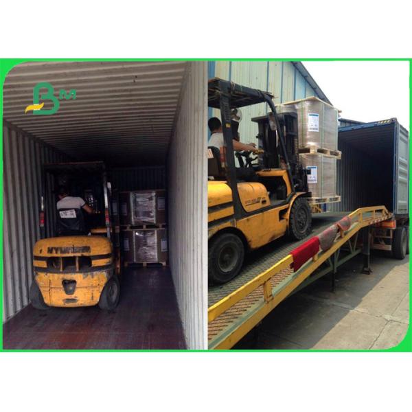 One Side Printed 100% Recycle Pulp Good Whiteness 300gsm Duplex Board For Packing