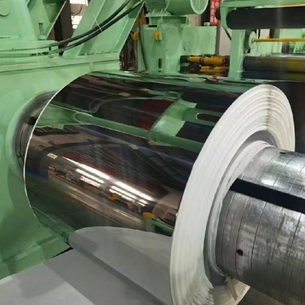 BA Stainless Steel Sheet Bright Annealing SS Sheet Both Side PVC Film 400# Griding SS Sheet