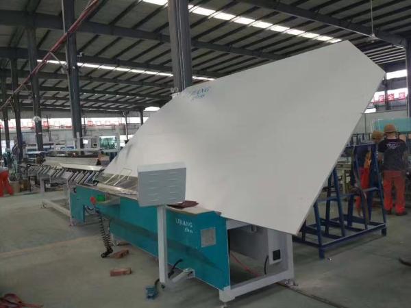 Fully Automated Bar Bending Machine , Aluminum Bending Machine Double Glass Line