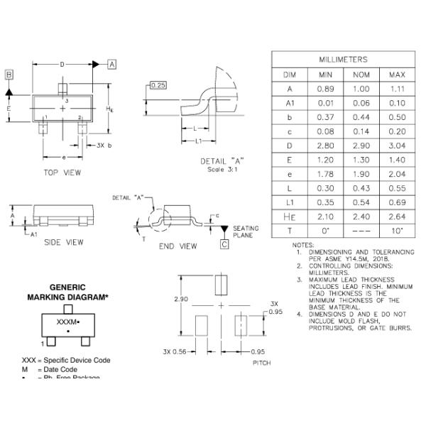 CM1213A-02SR 2A Dual-Channel EMI Filter 50V Rating  Wide 100MHz-3GHz Attenuation Low Insertion Loss Ideal for High-Speed Data Line Protection
