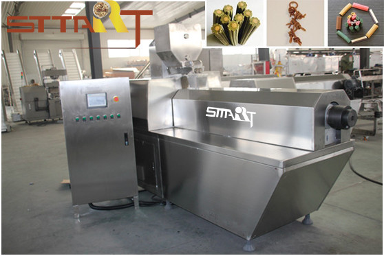 Штрангпресс одиночного винта прокладки мяса, полное оборудование пищевой промышл