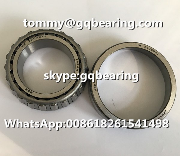 Chrome Steel Material Japan Factory NSK HR32008XJ Tapered Roller Bearing