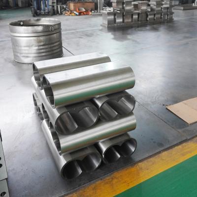 Extrusor de parafuso duplo Barril de parafuso segmentado para extrusão de HDPE PE Barril de máquina de fabricação de plástico duplo parafuso