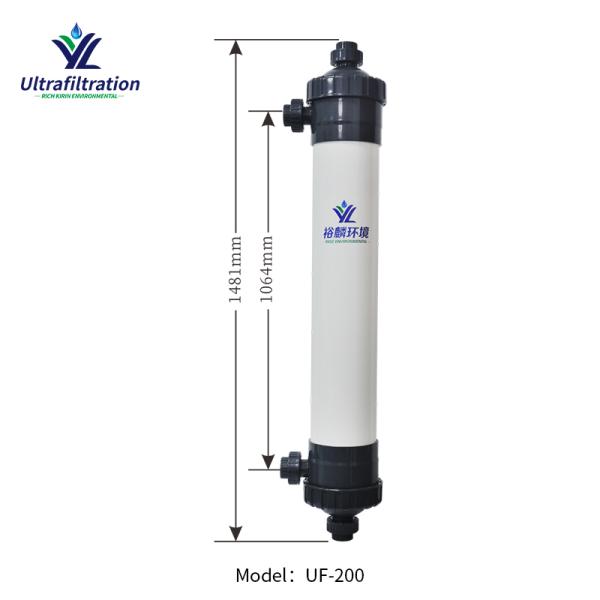 RK PVC Uf Membrane Hollow Fiber Uf Water Purifier Machine for Reverse Osmosis System UF200