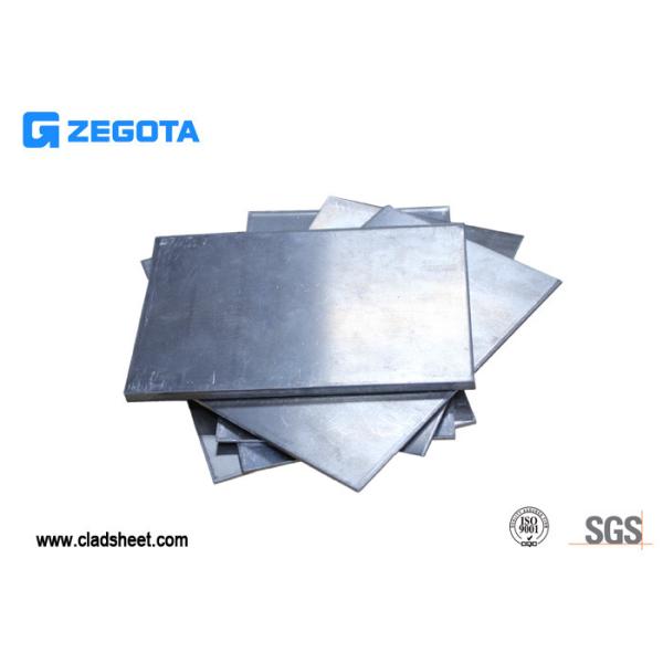Ultra Thin Clad Steel Plate , Steel Clad Aluminum Sheet Lightweight