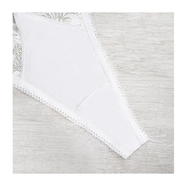 Sexy Lace Underwear G String Thong Underwear Cheeky Lingerie Bikini Brief French Cutting String