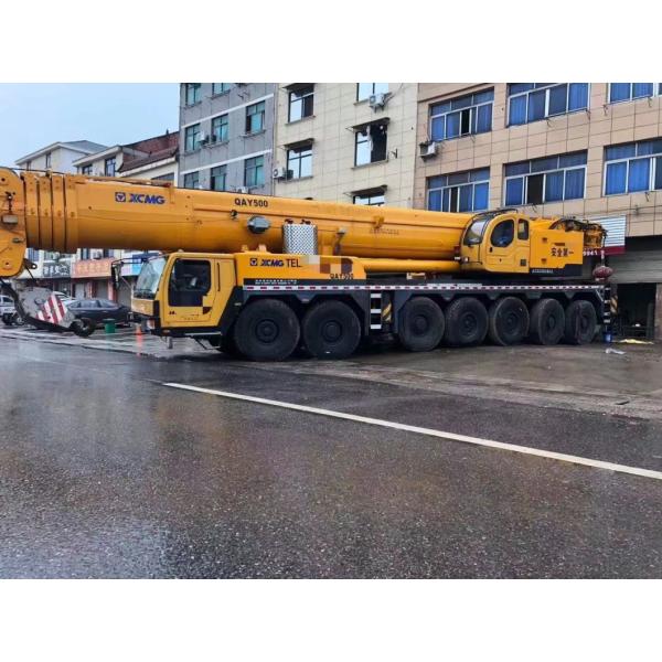 QAY300 ISO9001 Certified 300ton All-Terrain Hoist Crane for Construction Machinery