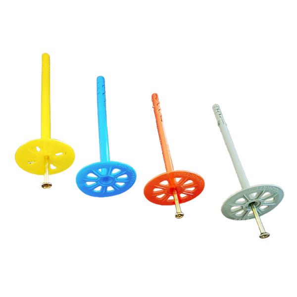 a isolação plástica da arruela de 60mm ancora 8*95mm com interior de aço do prego