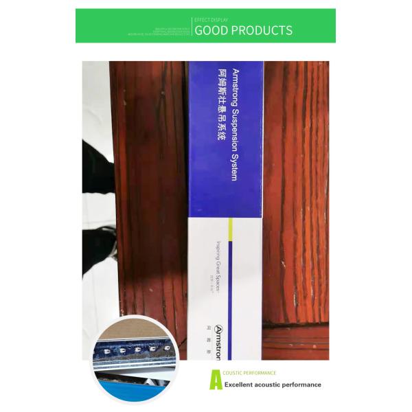 T-Shaped Steel Material Baking Paint Keel Suspended Ceiling In Traditional Design Style