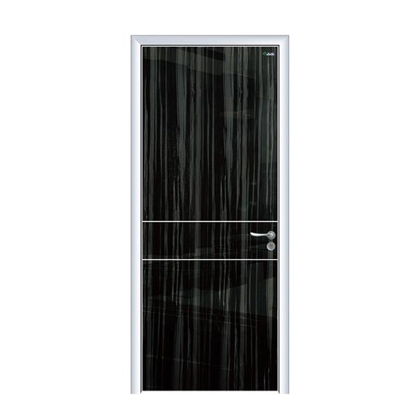 china melamine faced MDF aluminum frame apartment apartment main door