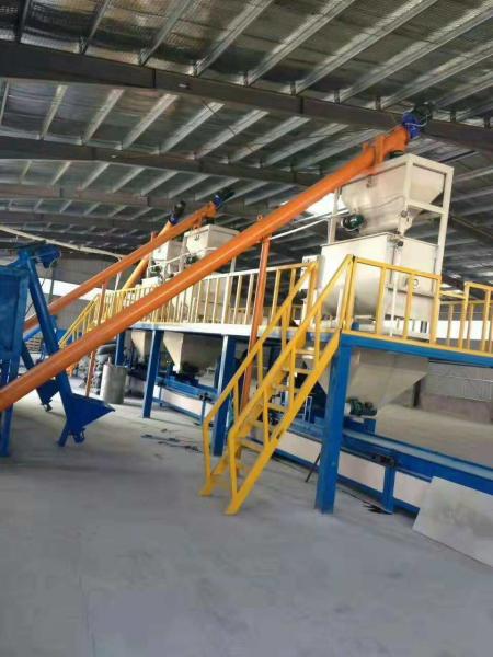 Linha de produção da placa dos materiais de enchimento do Mgo