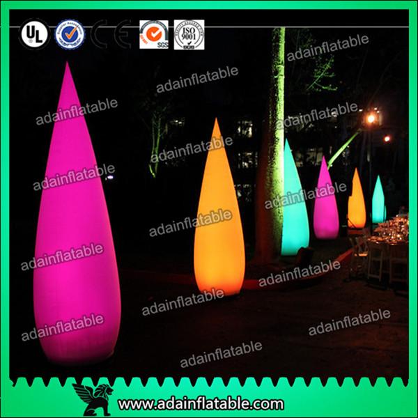 Ada Inflatable 210T polyester Cloth Decoration Inflatable Cone For Events Entrance