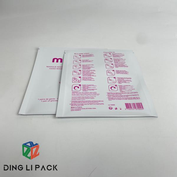 Lados de aluminio impresos de encargo del sellado caliente 3 de la hoja de tragante abierto del calor de Logo Design que sellan el vacío Reino Unido del bolso encendido