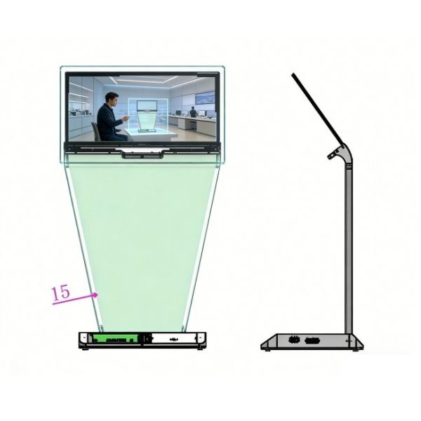 30 Inch Experience the future with our Transparent Interactive OLED Information Display—offering vibrant visuals with 45% transparency for stunning retail showcases.