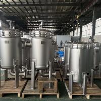 Tratamento de água 12 filtro de saco múltiplo caixa de aço inoxidável para tintas