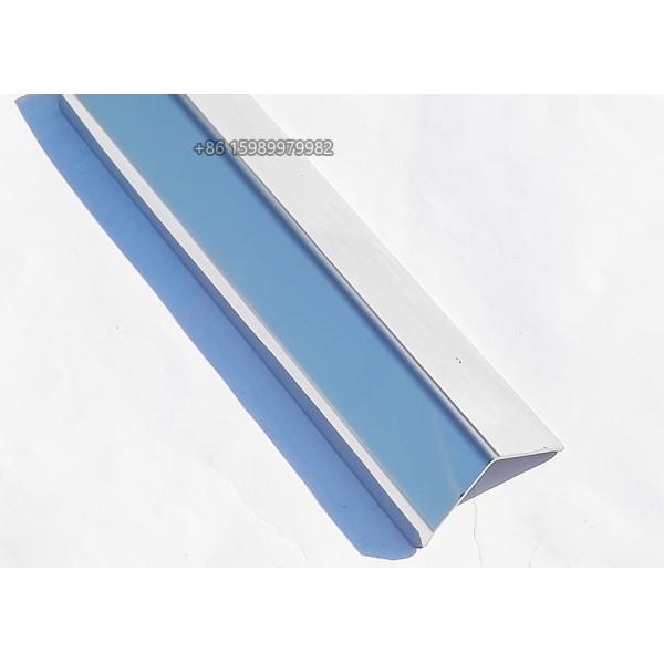 90 Degree Stainless Steel Wall Corner Guards 0.8mm Thickness 8k Mirror Effect