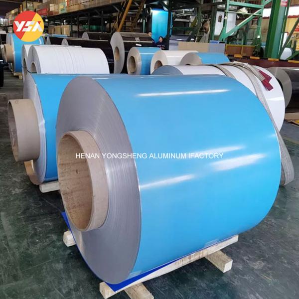 Painted RAL Color 1060 3003 3004 5052 PVDF PE Prepainted Color Coated Aluminum Coils Sheets