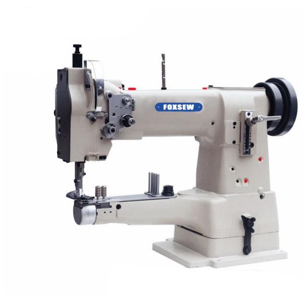 Single Needle Cylinder Bed Walking Foot Unison Feed Heavy Duty Lockstitch Sewing Machine for Tape Binding