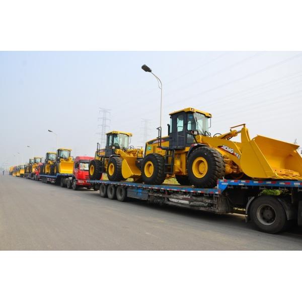 CE / EPA Certified Compact Wheel Loader With Water Tank Anti - Dust Structure