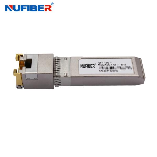 10G SFP Copper Module 10G-T RJ45 SFP Module 30m Cat6 Cable for Cisco/Huawei Switch