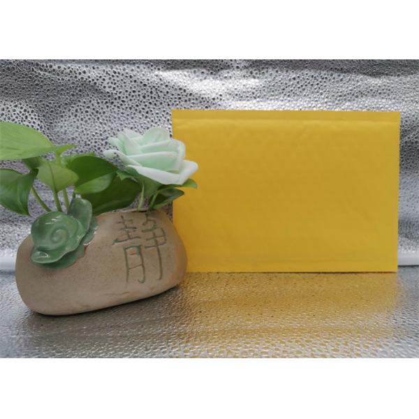Biodegradable Eco Friendly Bubble Mailers Bags Custom 8x4 Kraft Paper